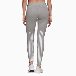 NWT ADIDAS GRAY LEGGINGS XS